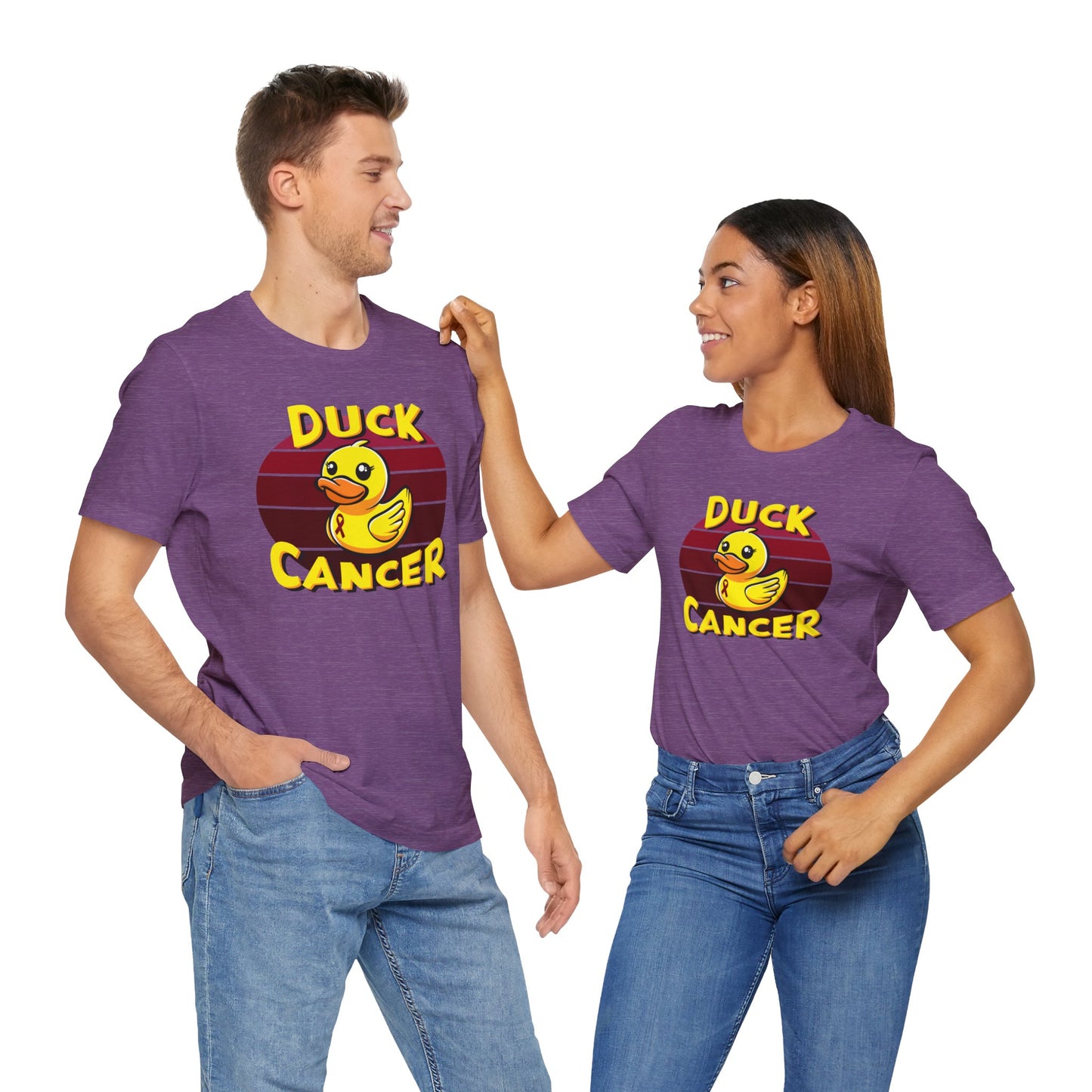 Multiple Myeloma Cancer Duck Cancer T-Shirt, Unisex