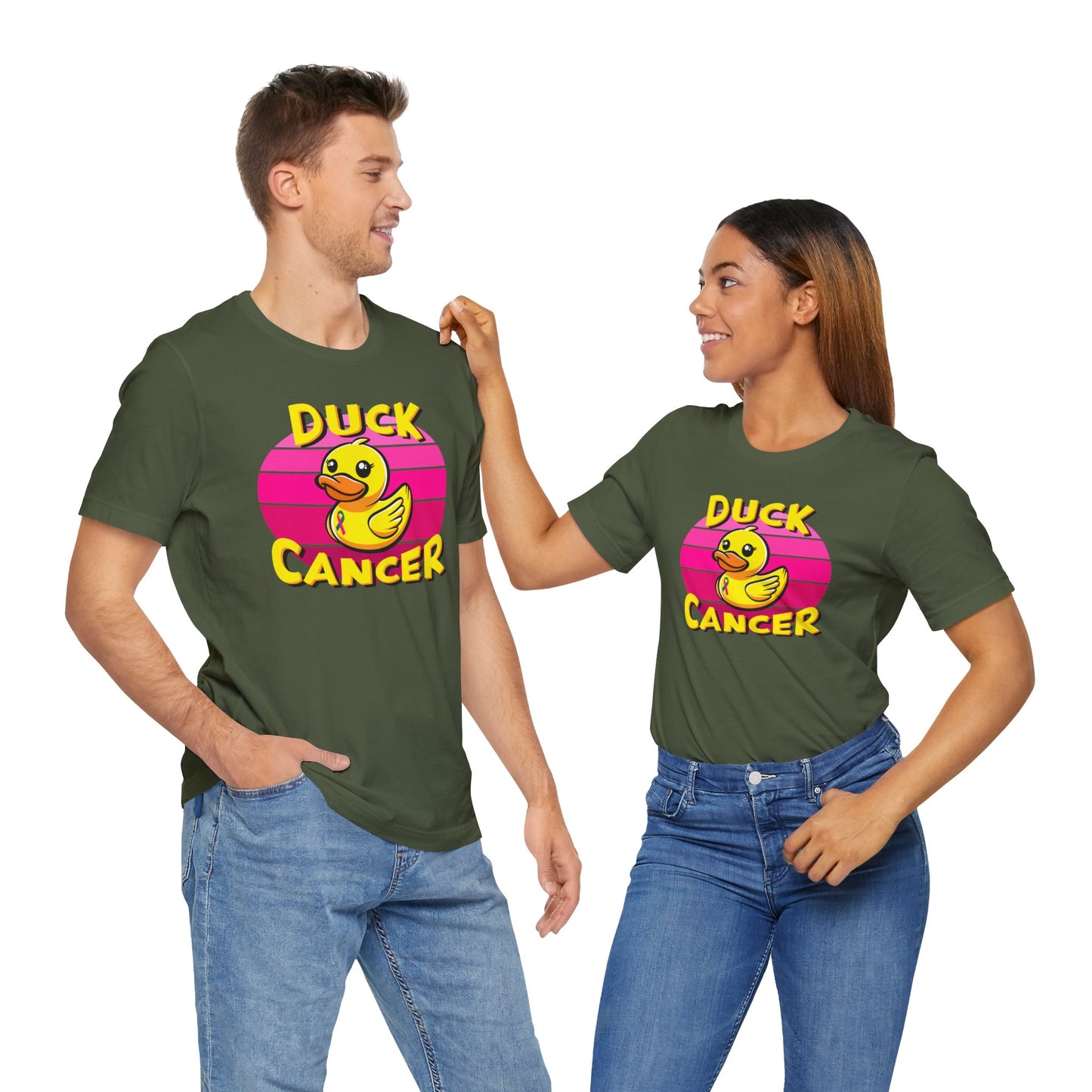 Previvor Duck Cancer T-Shirt, Unisex