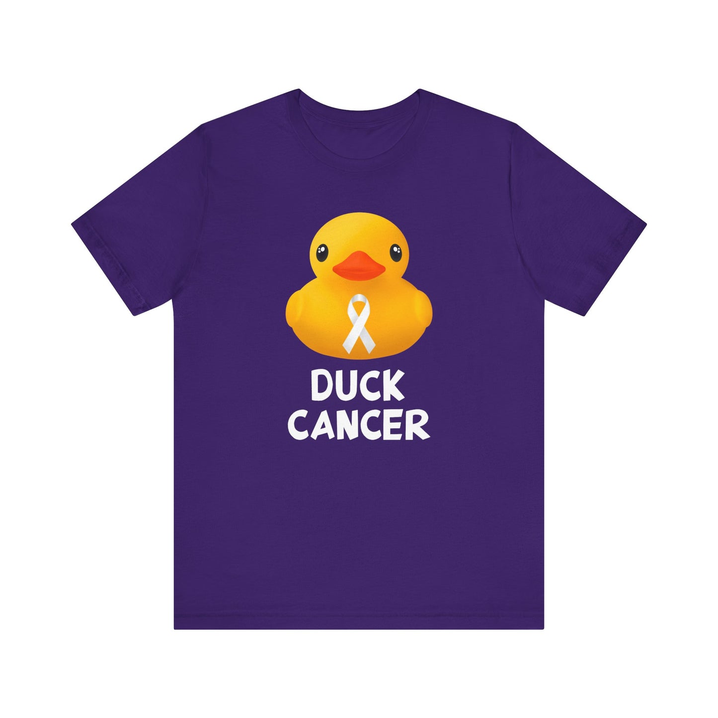 Lung Cancer Duck Cancer T-Shirt, Uniseex