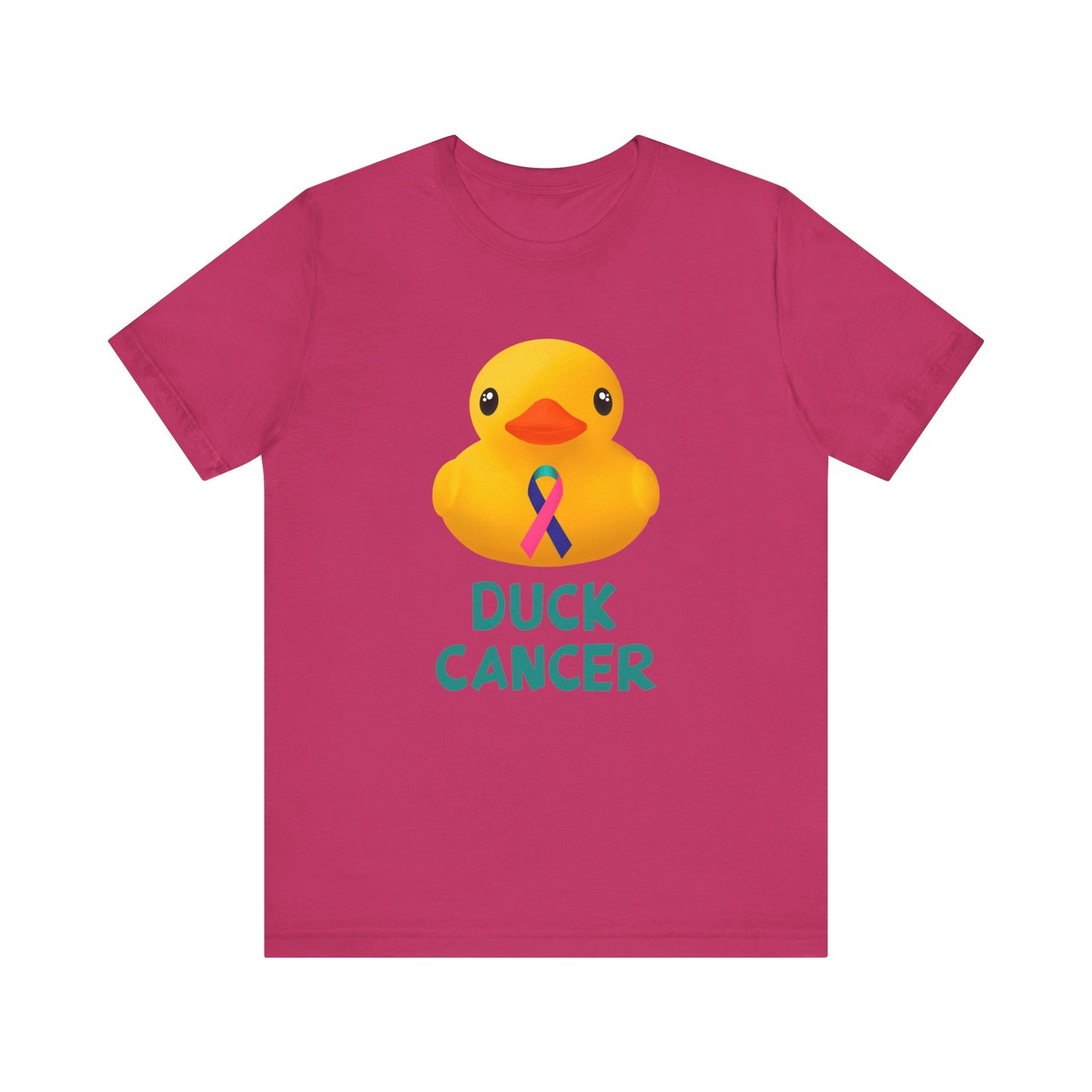 Thyroid Cancer Duck Cancer T-Shirt, Unisex