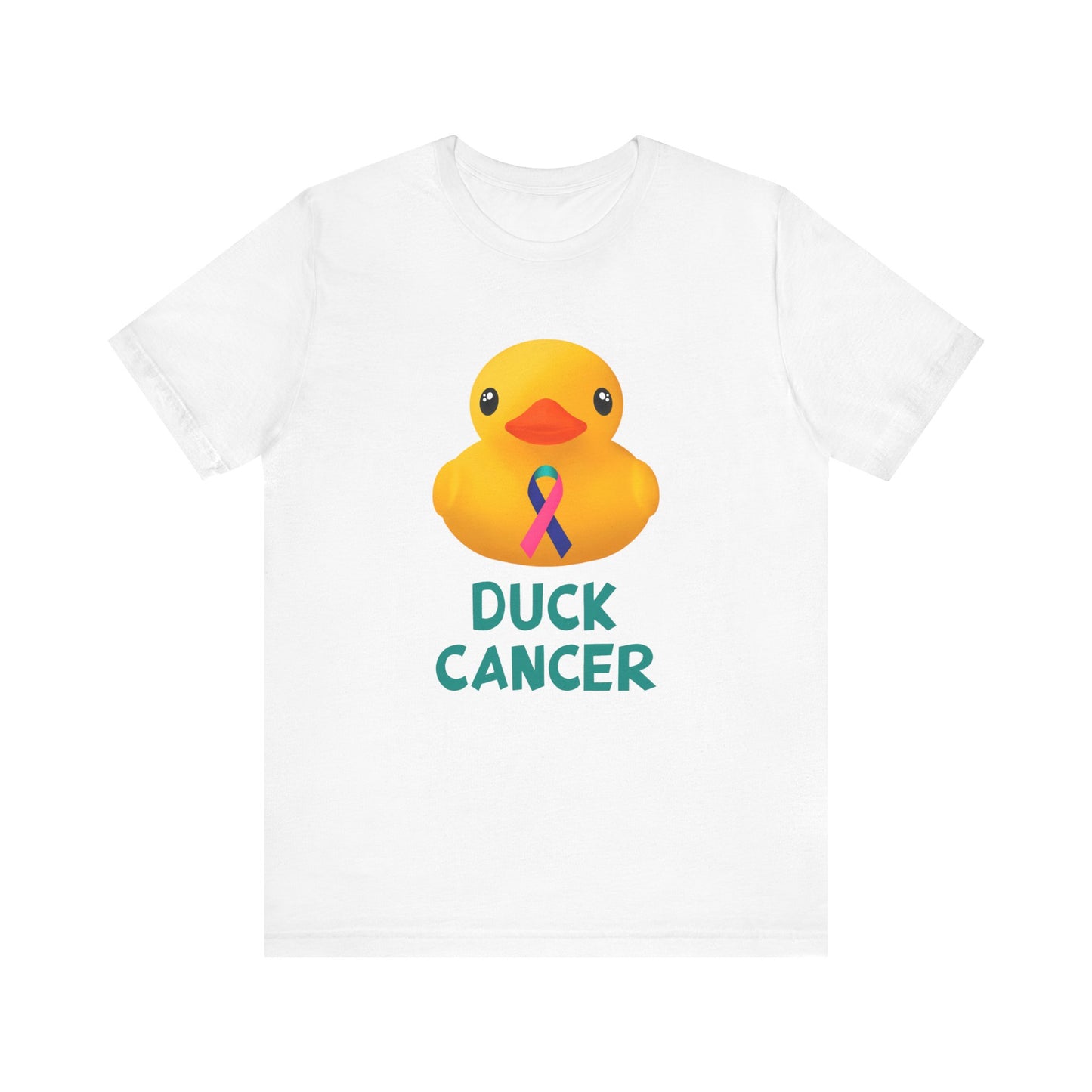 Thyroid Cancer Duck Cancer T-Shirt, Unisex