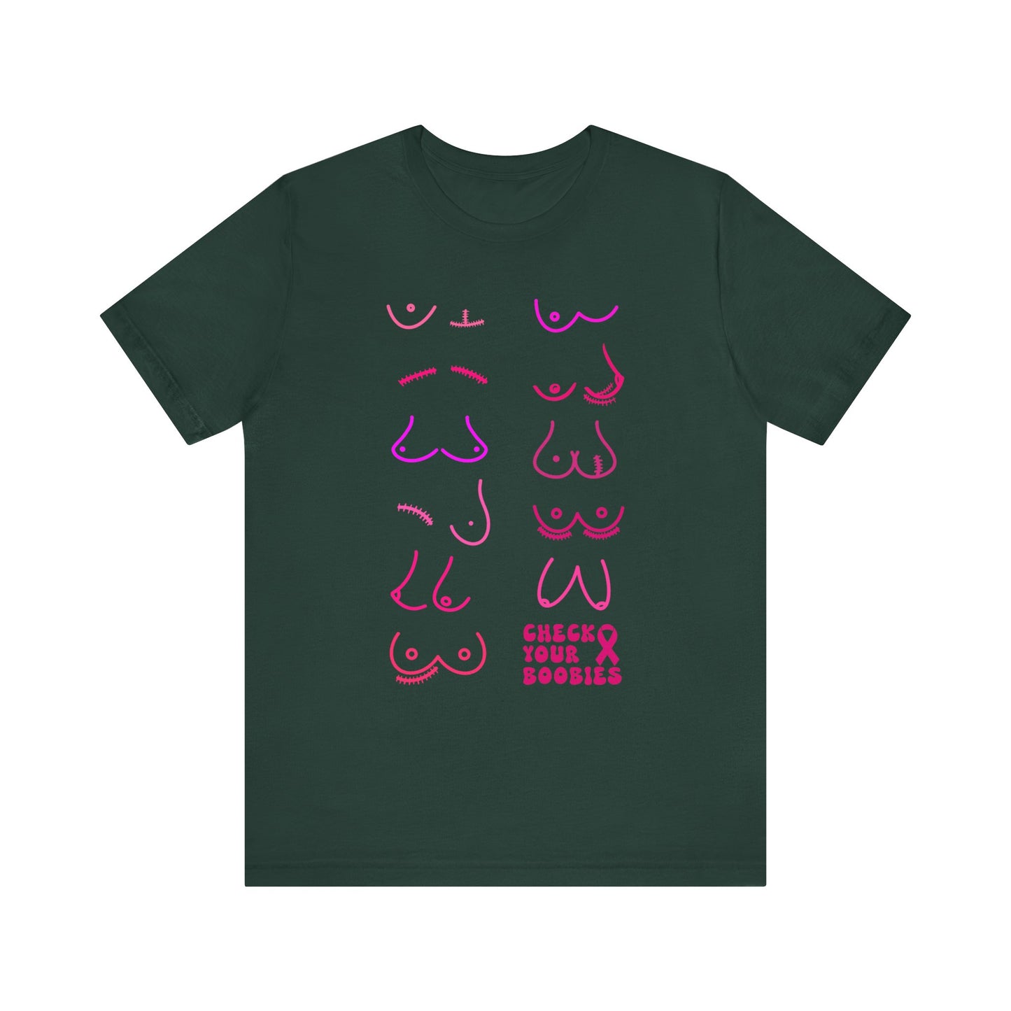 Check Your Boobies Unisex T-Shirt