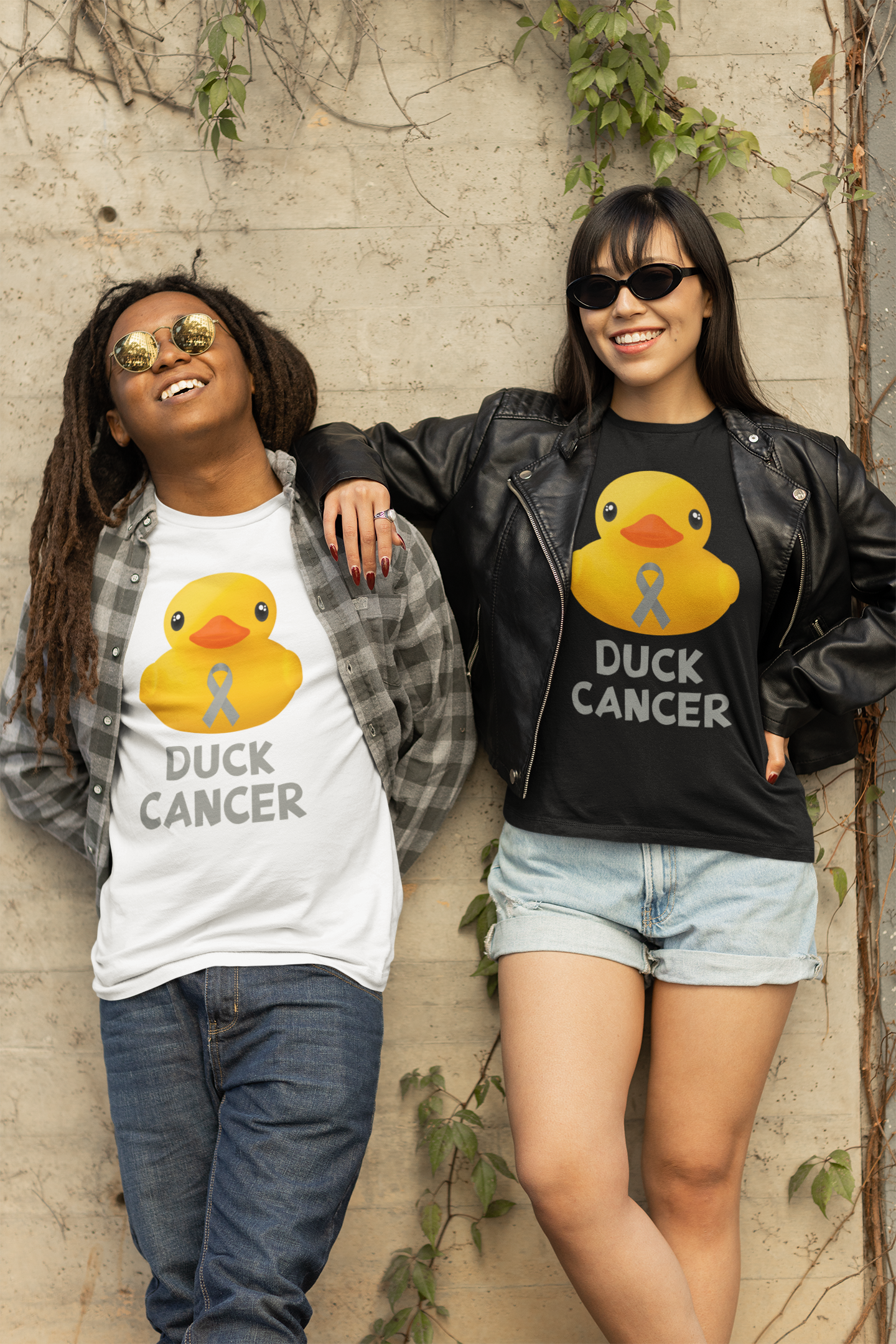 Brain Cancer Duck Cancer T-Shirt, Unisex