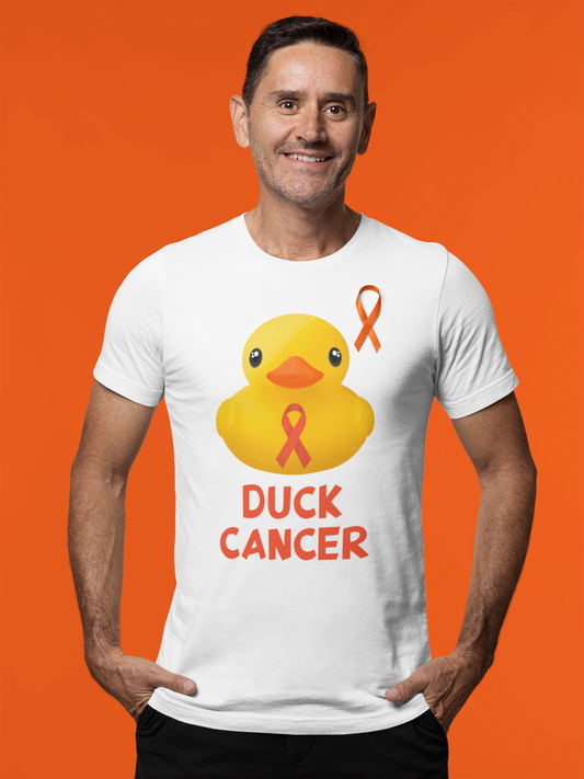 Kidney Cancer Duck Cancer T-Shirt, Unisex