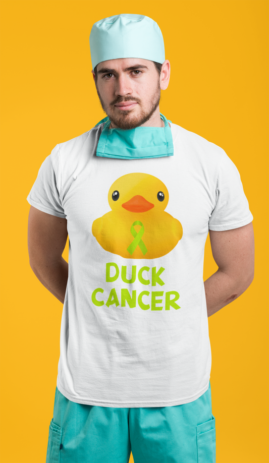 Lymphoma Cancer Duck Cancer T-Shirt, Unisex