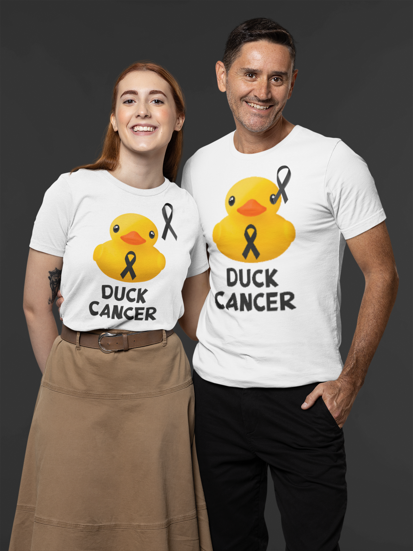 Melanoma Cancer Duck Cancer T-Shirt Unisex