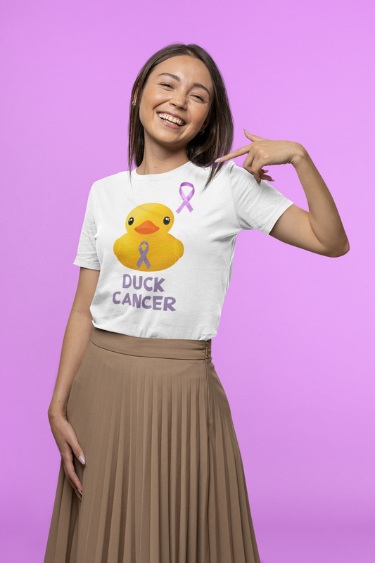 Pancreatic Cancer Duck Cancer Unisex T-Shirt